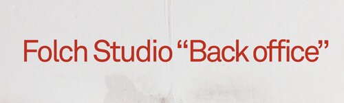 :: folch studio 'back office' revisitado ::